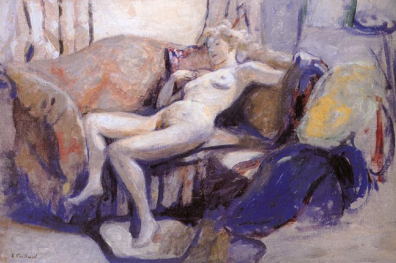 Edouard Vuillard Sofa of nude women France oil painting art